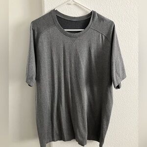 lululemon athletica Charcoal Short Sleeve Tee